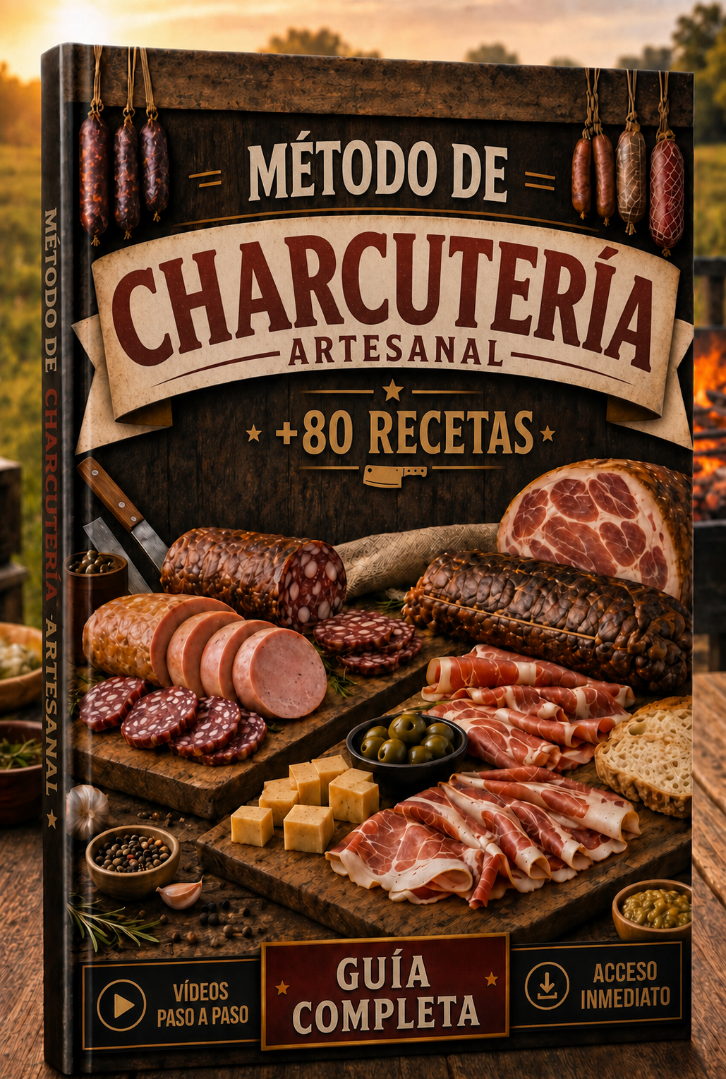 Método Charcutería Artesanal con más de 80 recetas